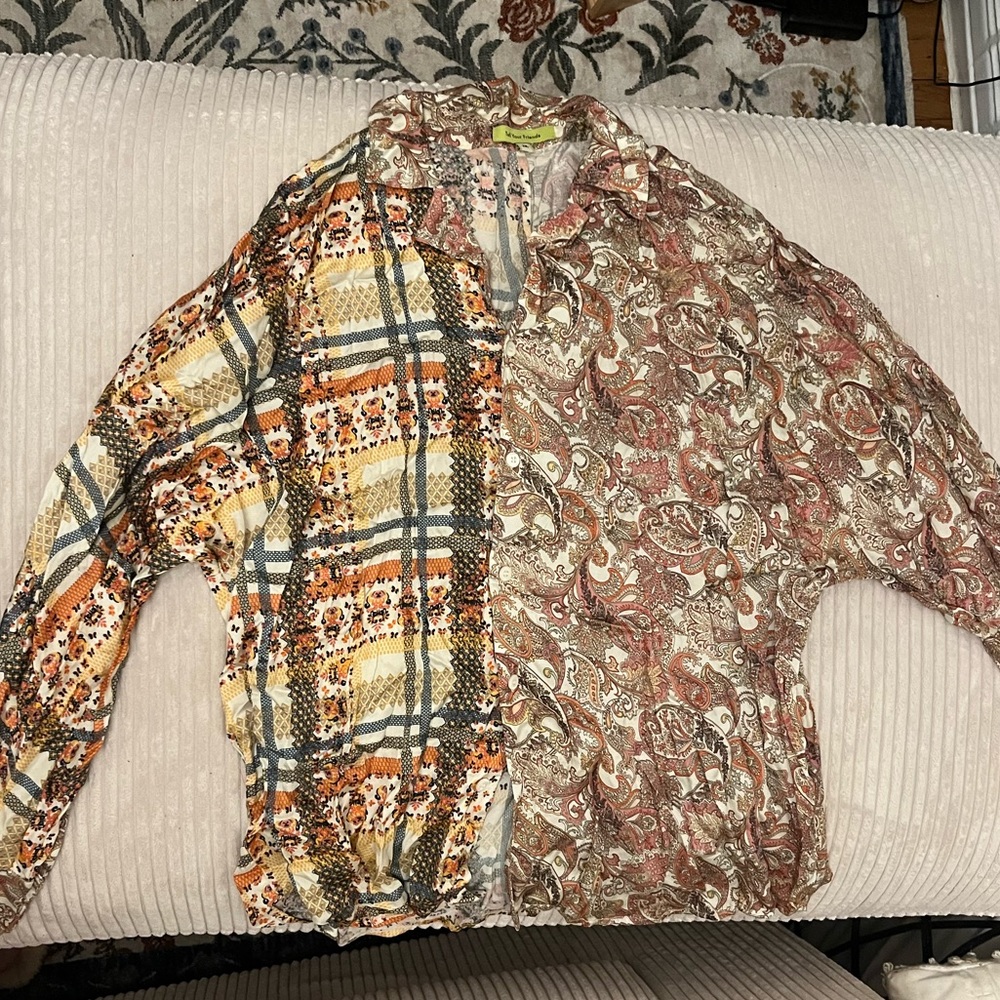 Tell Tour Friends silk top